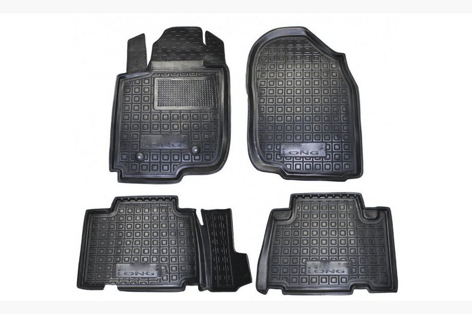 Toyota Rav 4 2006-2013 гг. Резиновые коврики с бортиком LONG (Autogumm) Image