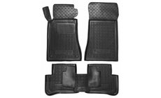 Mercedes C-class W203 2000-2007 гг. Резиновые коврики с бортиком (Autogumm) фото 1