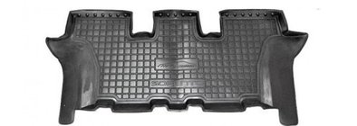 Kia Sorento III UM 2014-2020 гг. Резиновые коврики с бортиком третий ряд (Autogumm) фото 1