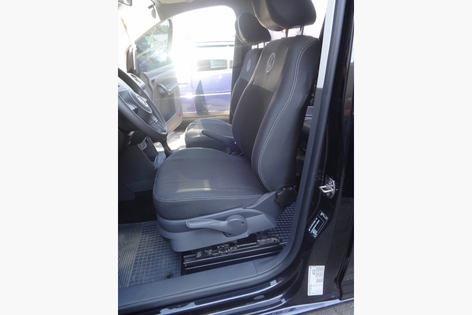 Volkswagen Caddy 2010-2015 гг. Авточехлы (Тканевые, Classik) Передние сиденья (1+1) Image