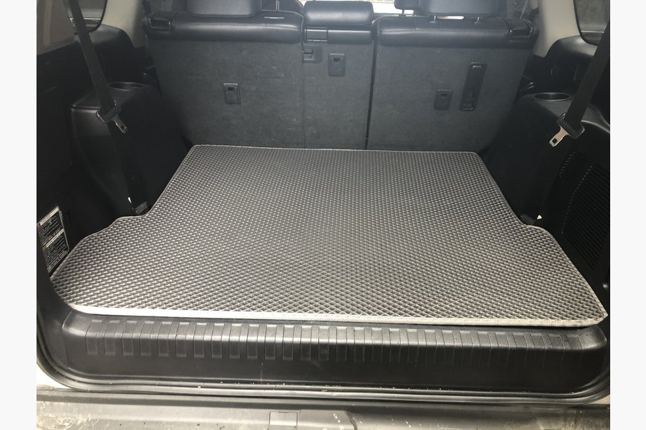 Lexus GX460 2009-2023 гг. Коврик багажника 7-местный EVA (Черный) Image