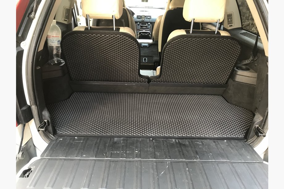 Volvo XC90 2002-2014 гг. Коврик багажника 3-секционный (EVA, черный) Фото 1