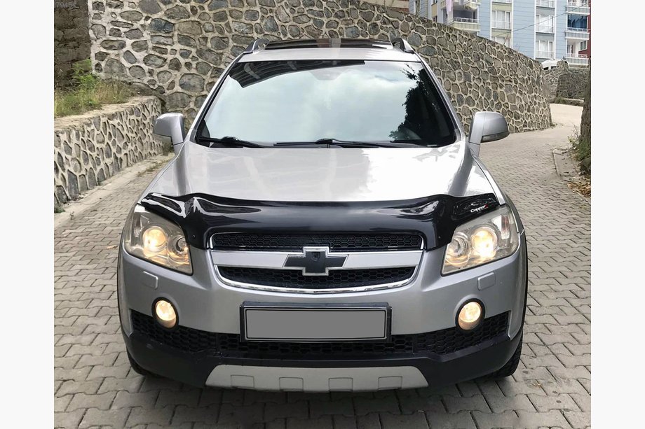 Chevrolet Captiva 2006-2019 гг. Дефлектор капота 2006-2011 EU (EuroCap) Image