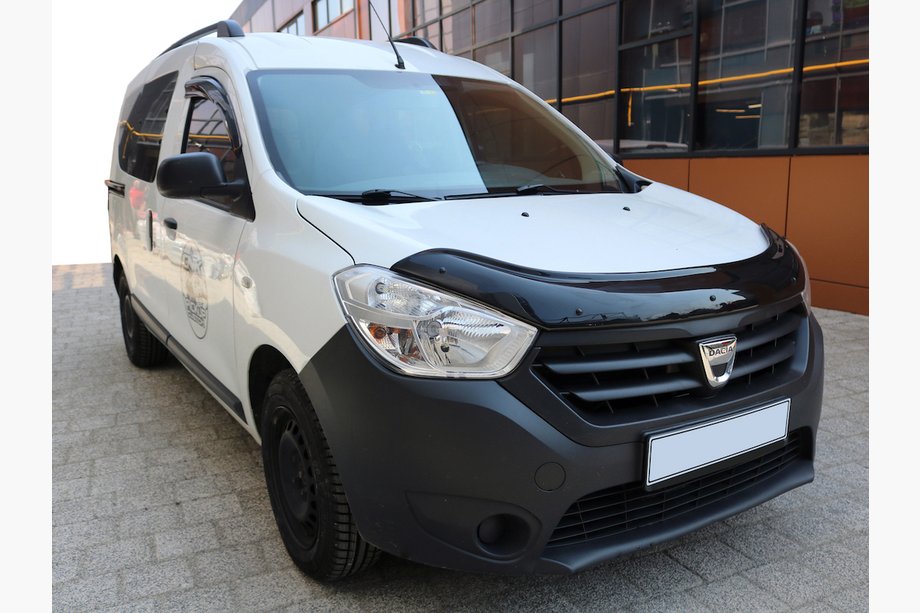 Renault Dokker 2013-2022 гг. Дефлектор капота EuroCap Image