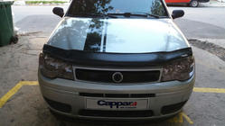 Fiat Palio 1996-2011 гг. Дефлектор капота EuroCap фото 1