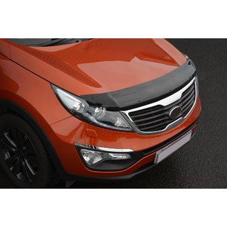 Дефлектор капота (EuroCap) Kia Sportage 2010-2015 гг. фото 1