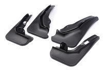 Mercedes C-class W204 2007-2015 гг. Оригинальные брызговики Premium 2011-2014 (4 шт) фото 1