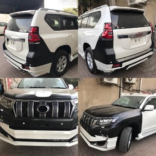 Комплект рестайлинга 2009-2016 на 2017- (с фарами Full LED) Toyota Land Cruiser Prado 150 2009-2023 гг. фото 3