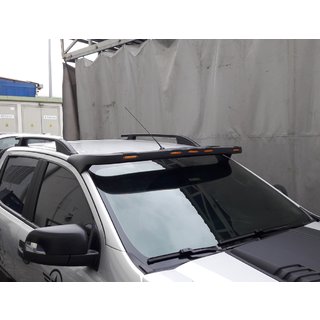 Козырек лобового стекла (LED) Volkswagen Amarok 2010-2022 гг. фото 1