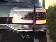 Toyota Land Cruiser 200 2007-2021 гг. Задние Фонари 2016+ (Executive Black) фото 4