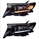 Toyota Land Cruiser Prado 150 2009-2023 гг. Передние фары LED (2017+, Комплект 2 шт) фото 2