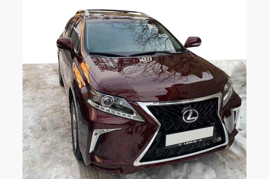 Lexus RX 2009-2015 гг. Передний бампер TRD Image