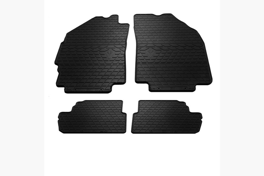 Chevrolet Spark 2009-2015 гг. Резиновые коврики (4 шт, Stingray Premium) Image