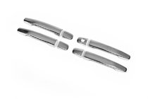 Mercedes C-class W202 1993-2001 гг. Хромированные Накладки на Ручки Дверей (4 шт, Нержавейка) фото 3