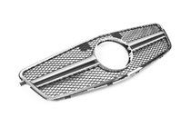 Mercedes E-class W212 2009-2016 гг. Передняя решетка AMG Silver (2009-2012) фото 1