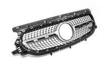 Mercedes GLA H247 2020- гг. Передняя решетка Diamond Silver фото 3