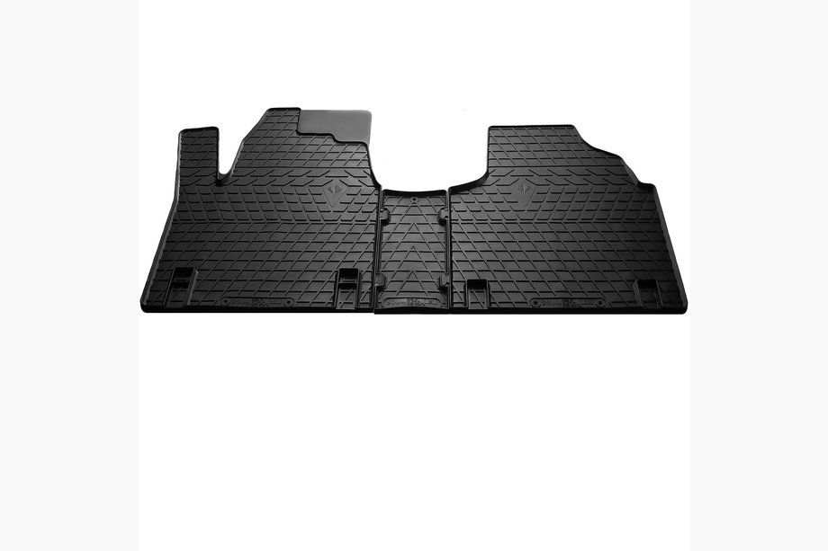 Citroen Jumpy 1996-2007 гг. Резиновые коврики (3 шт, Stingray) Premium, Без Запаха Резина Image