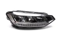 Volkswagen Touran 2015- гг. Передняя фара LED (Правая, Оригинал, Б/У) фото 1