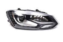 Volkswagen Polo 2010-2017 гг. Передняя Фара LED (2014-2017, Правая, Оригинал, Б/У) фото 1