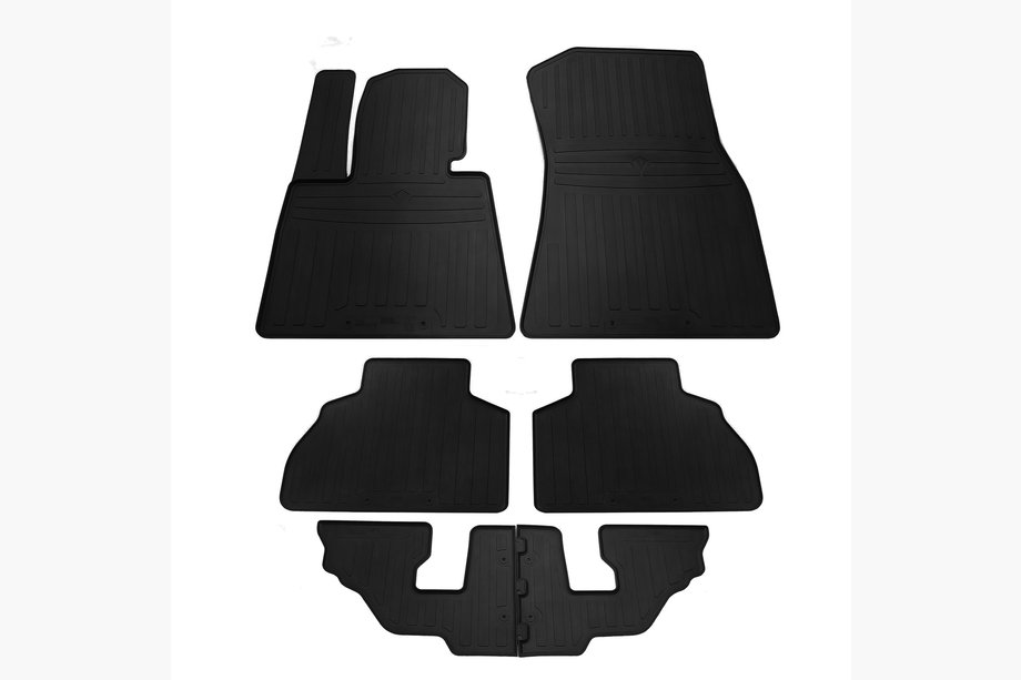 BMW X7 G07 2019- гг. Резиновые коврики (для 7-местного, Stingray Premium) Image