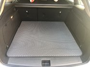 Opel Astra K 2016-2021 гг. Коврик багажника EVA (SW, Черный) фото 1