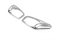 Toyota Rav 4 2001-2005 гг. Хром Накладки на Фары (2 шт., Пластик) 2003-2006 фото 3