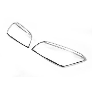 Накладки на фары 2009-2010 (2 шт., пластик) Toyota Rav 4 2006-2013 гг. фото 2
