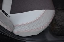 Mitsubishi Lancer 9 2004-2008 гг. Авточехлы (Эко-кожа↗Ткань, Premium) фото 3
