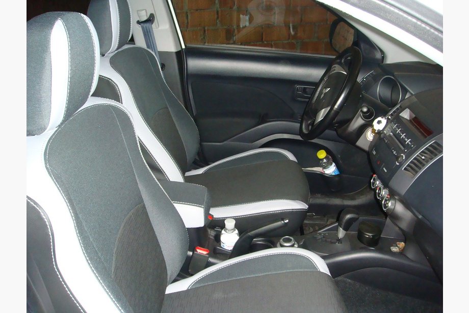 Mitsubishi Outlander 2006-2012 гг. Авточехлы SoyuzAuto Premium Фото 1