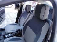 Renault Fluence 2009-2016 гг. Авточехлы (2009-2012, Экокожа↗Ткань, Premium) Раздельные фото 6