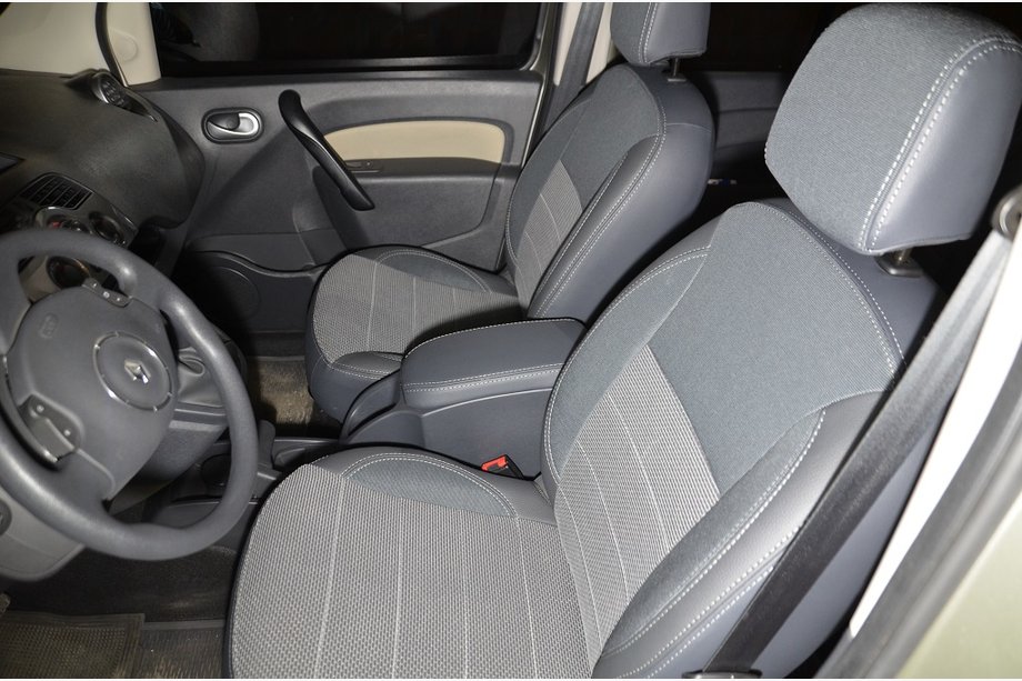 Renault Kangoo 2008–2020 гг. Новинка !!! Чехлы на передние сиденья MW-Brothers Image