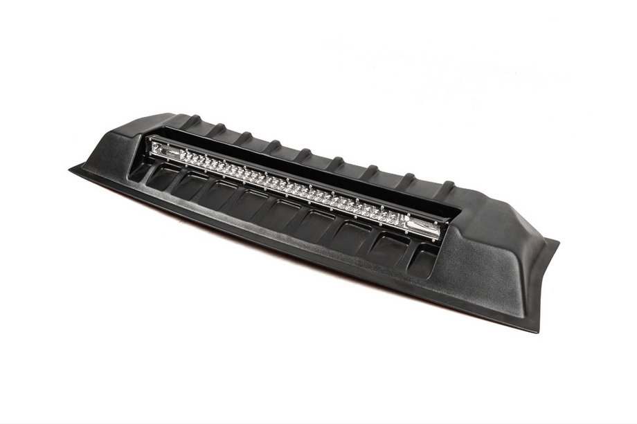 Mitsubishi Pajero Sport 1996-2007 гг. Козырек лобового стекла V3 (LED) Фото 6