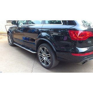 Боковые Подножки OEM (2 шт., Алюминий) Audi Q7 2005-2015 гг. фото 2