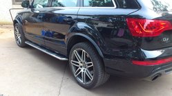 Audi Q7 2005-2015 гг. Боковые Подножки OEM (2 шт., Алюминий) фото 2