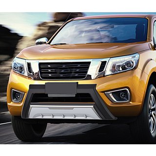 Диффузор переднего бампера (пластик) Nissan Navara/NP300 2016- гг. фото 1