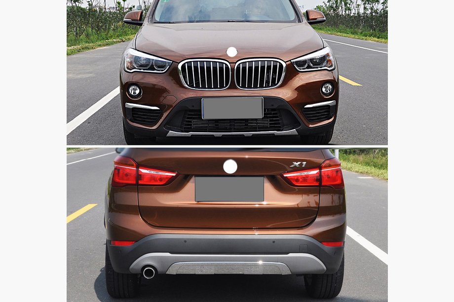 BMW X1 F48 2015-2022 гг. Передние и задние накладки (2 шт) Image