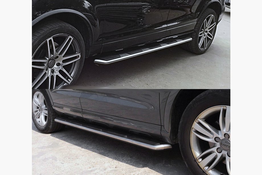 Audi Q3 2011-2019 гг. Боковые Подножки OEM-V2 (2 шт., Алюминий) Image