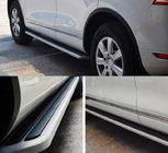 Volkswagen Touareg 2010-2018 гг. Боковые пороги в оригинальном стиле V2 (2 шт., Алюминий) фото 1