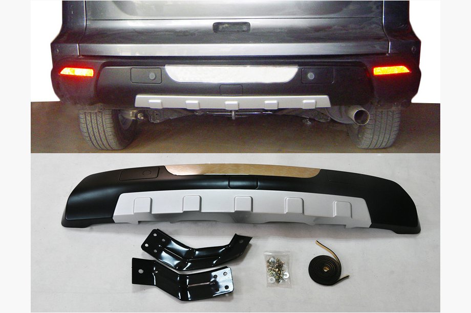 Honda CRV 2007-2011 гг. Задняя накладка V2 (2007-2010) Image