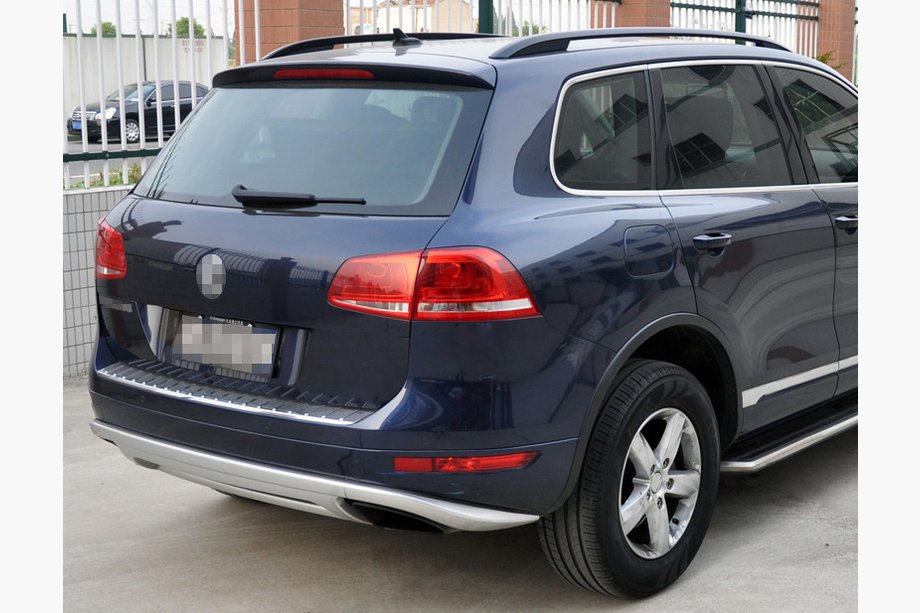 Volkswagen Touareg 2010-2018 гг. Задний Диффузор V2 (2010-2014) Фото 1
