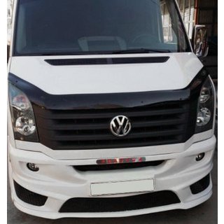 Накладка на передний бампер 2012↗ (AMG, под покраску) Volkswagen Crafter 2006-2016 гг. фото 2