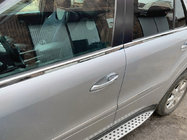 Mercedes ML W164 2005-2011 гг. Наружные молдинги окон нержавейка (4 шт) OmsaLine - Итальянская Нержавейка фото 1