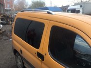 Peugeot Partner 1996-2008 гг. Рейлинги Skyport (серый матовый) фото 2