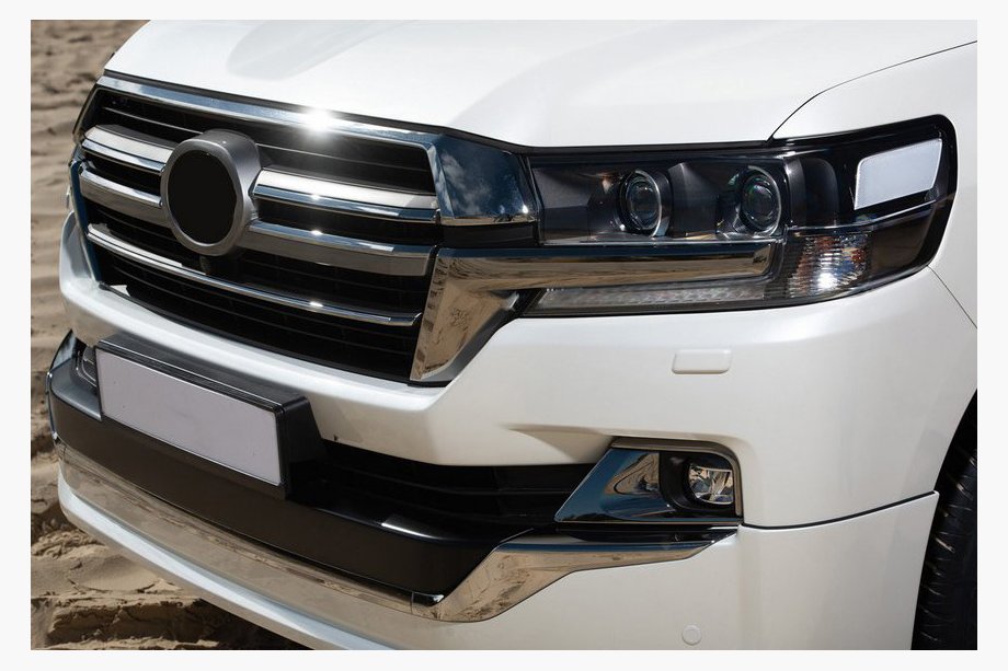 Toyota Land Cruiser 200 2007-2021 гг. Решетка радиатора 2016-2021 (дизайн 2019) Фото 4