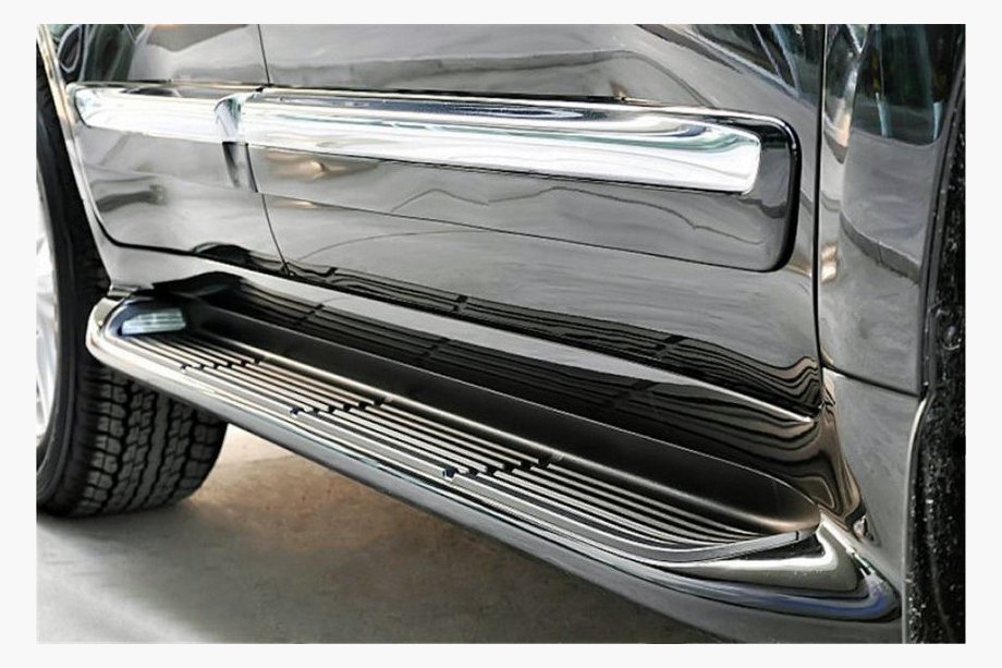 Lexus LX570/450d 2008-2022 гг. Боковые пороги с LED (дизайн Lexus 2012-2016) Image