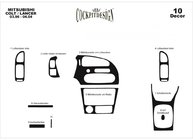 Mitsubishi Colt 1996-2004 гг. Накладки на Панель Приборов Алюминий фото 5