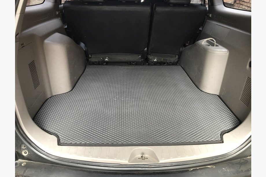 Mitsubishi Pajero Sport 2008-2015 гг. Коврик багажника (EVA, Черный) Image