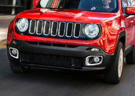 Jeep Renegade 2014- гг. Хром Накладки на Противотуманные Фары 2014-2018 (2 шт Нержавейка) фото 1