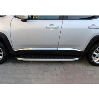 Дверные Молдинги Нержавеющая Сталь (4 шт) Jeep Renegade 2014- гг. фото 1