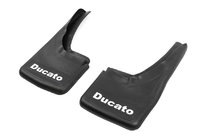 Fiat Ducato 2006-2025 гг. Премиум модельные брызговики с углублениями (2 шт) фото 1